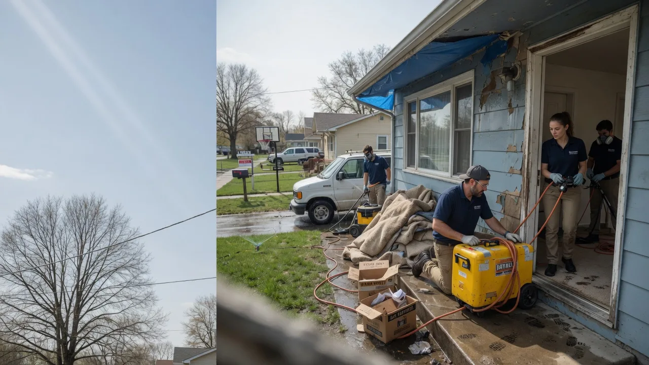 Basement Flood Cleanup in Willow Hill, IL near me